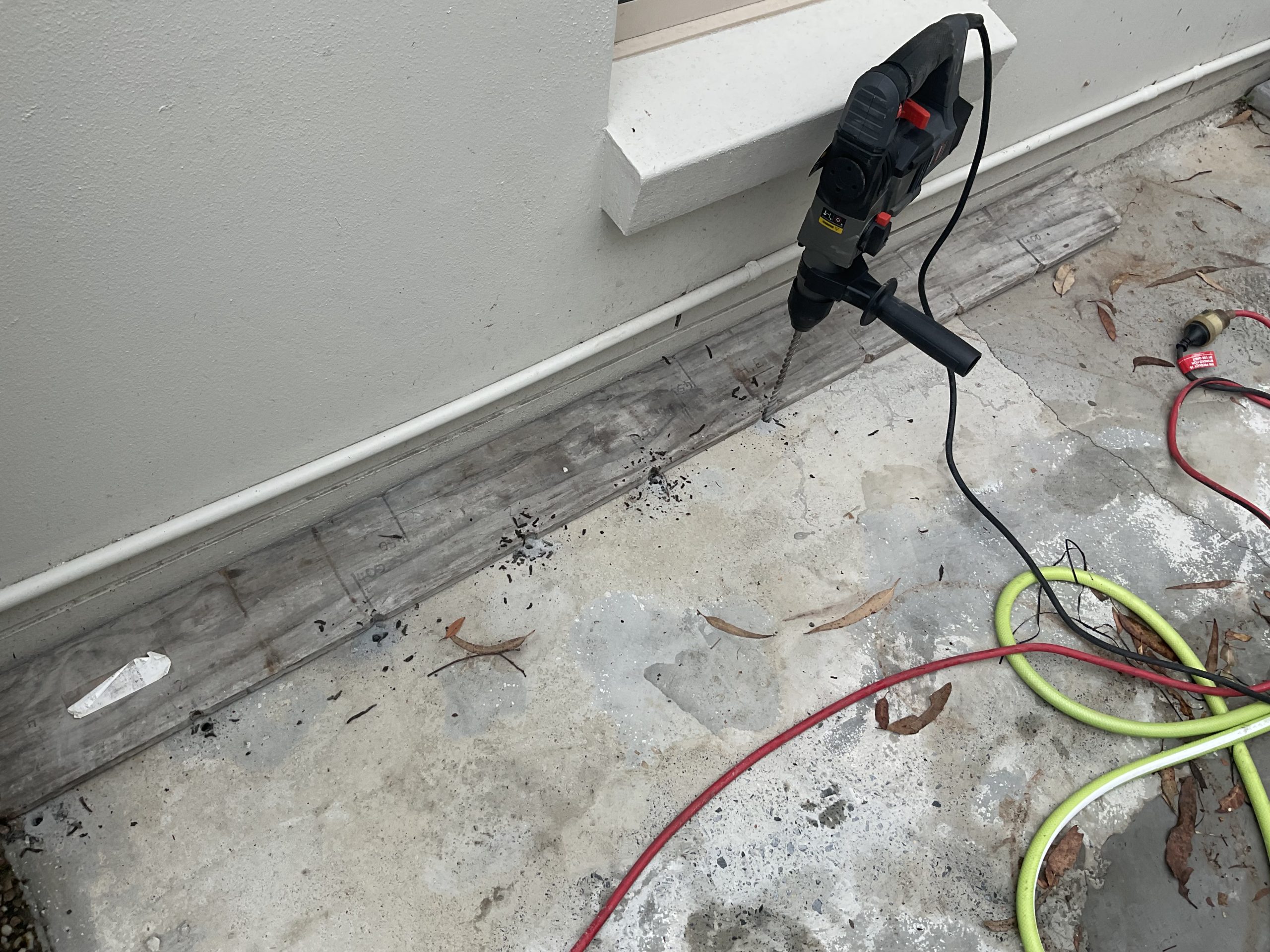 Termite Management System Installation with Termidor SC